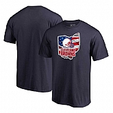 Cleveland Browns NFL Pro Line by Fanatics Branded Banner State T-Shirt Navy,baseball caps,new era cap wholesale,wholesale hats
